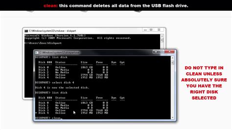 How To Format Usb Drive In Command Prompt Daddiamond