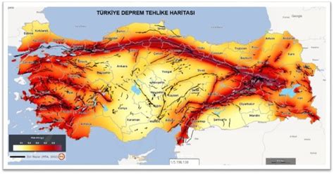 KOCAELİ DEPREM HARİTASI 2023 Kocaeli diri fay haritası ile Kocaeli