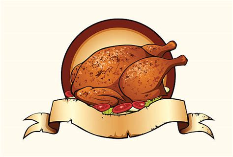 Best Roast Chicken Illustrations Royalty Free Vector Graphics And Clip