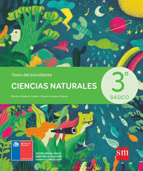 Libro De Ciencias Naturales 3 Básico 2024 Mineduc 】 📕