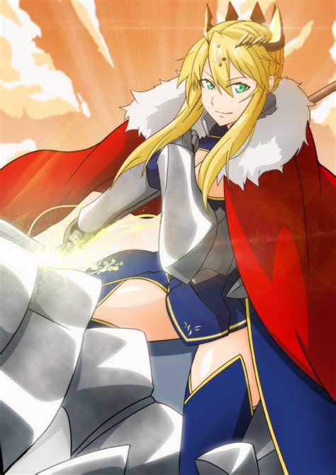 Lancer Artoria Pendragon Saber Fatestay Night Image By Pixiv