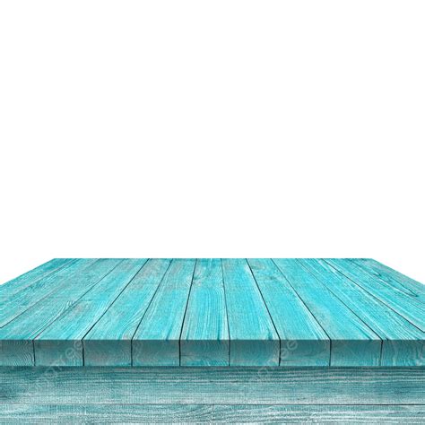 Wood Table Png Transparent Blue Wood Table Wood Table Blue Color