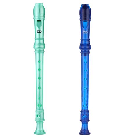 Colorful 8 Holes Soprano Descant Recorder Flute with Cleaning Stick ...