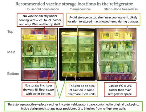 Best Practices For Storing Refrigerated Vaccines And Diluent