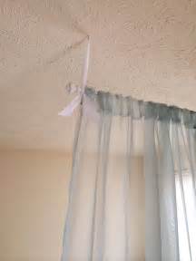 Mark the spots where the brackets for the rod will go, taking care to space. Pin by Stacey Flint on Home | Diy curtain hanging, Diy ...