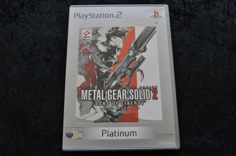 Metal Gear Solid 2 Sons Of Liberty Platinum Playstation 2 Ps2