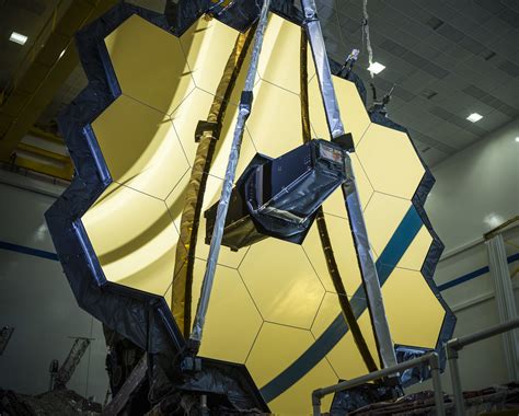 The Mirror Of The James Webb Space Telescope Looking Into The Past