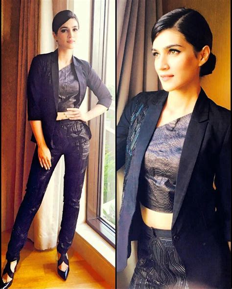 Kriti Sanon Makes It Work In A Sizzling Pant Suit For Zee Cine Awards Press Meet
