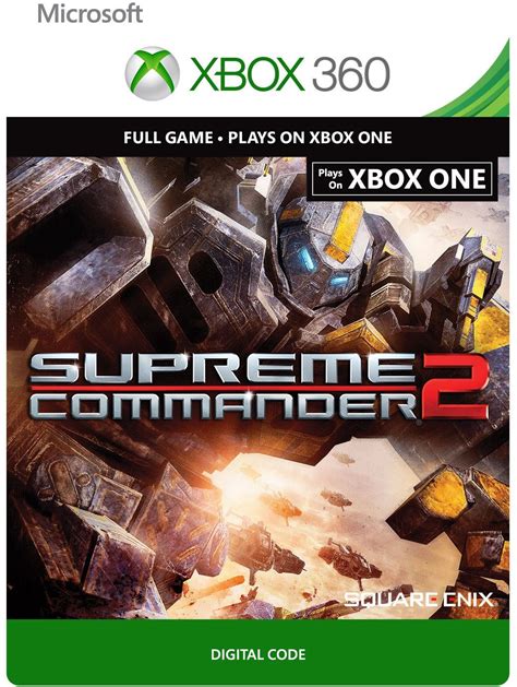 Buy Supreme Commander 2 Xbox One 360 Digital Code And Download