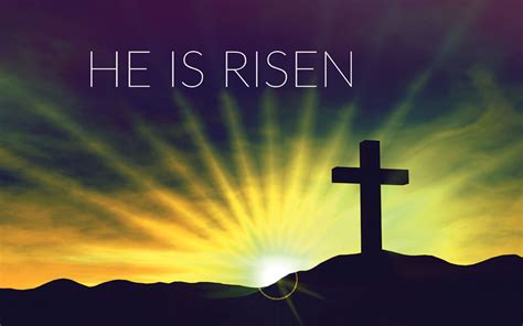 Find a picture of a white he is risen cross or sketch one yourself. He Is Risen Cross Banner - Church Banners - Outreach Marketing