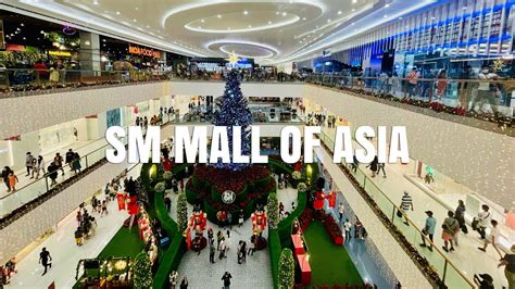 4k Sm Mall Of Asia 2022 Walking Tour Largest Mall In The