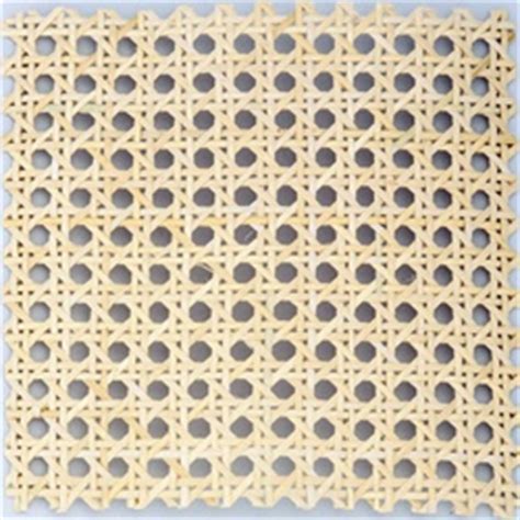 Unlike the other two types (hole cane and wide binding cane), this kind of chair caning material is woven on a machine loom. Cane Webbing