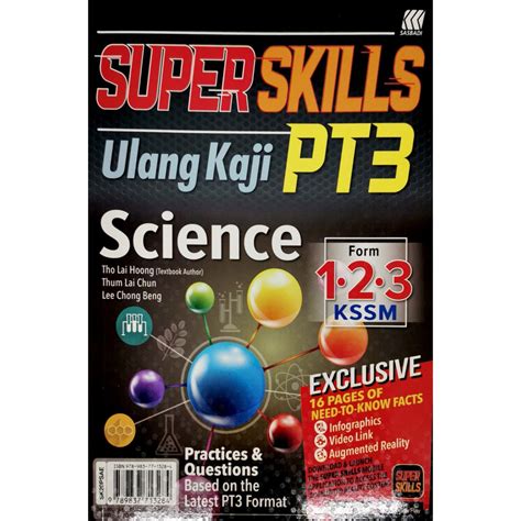Rujuk juga jadual pelaksanaan pt3 supaya dapat bersedia lebih awal. Buku Rujukan: Super Skills Ulang Kaji PT3 KSSM - Science ...