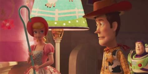 Bo Peep And Woody In Toy Story 4 Scene Video Popsugar Entertainment