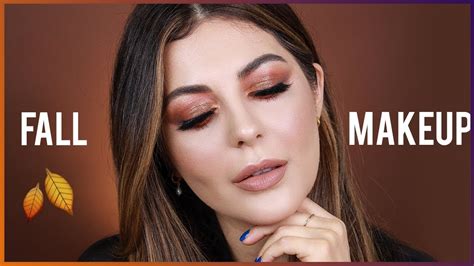 Fall Makeup Tutorial Wearable Glitter Smokey Eye Youtube
