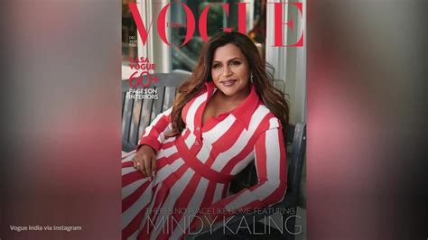 Mindy Kaling Admits She Was Seriously Nervous To Pose For Vogue India