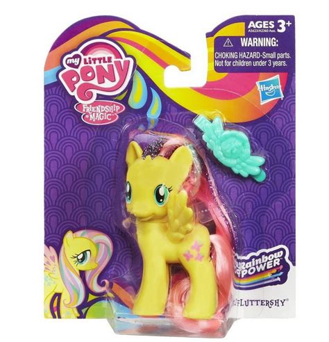 Image Fluttershy Rainbow Power Playful Pony Toypng My Little Pony