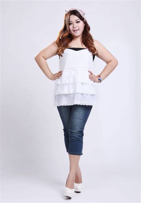 Plus Size Asian Fashion And Cute Casual Fashion First Date Outfits