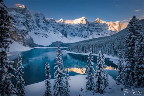 Moraine Lake Under Snow A Once In A Lifetime Experience