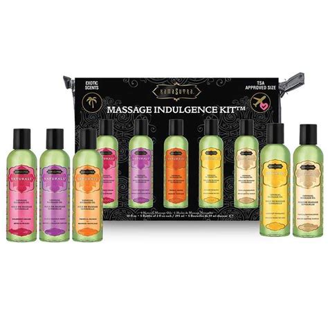Kama Sutra Massage Indulgence Kit Naturals