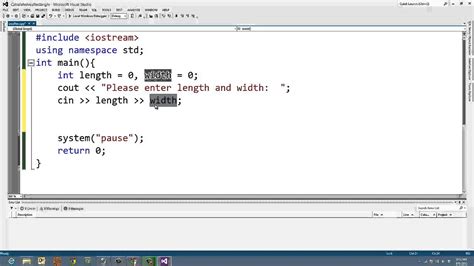 Cin is used in c++ for getting user input. C++: Using cin and cout - YouTube