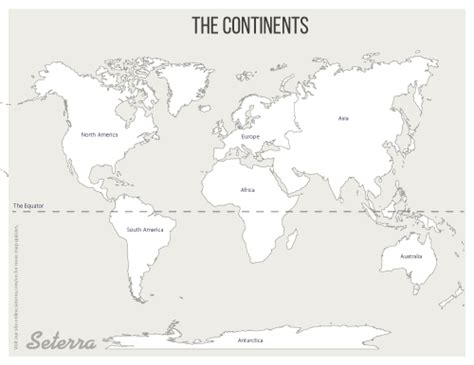 Continents Printable Pdf Printable World Holiday Sexiz Pix