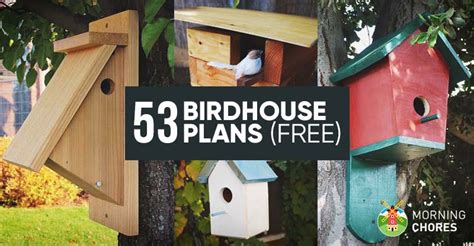 Panacea woodlink classic bluebird house diy craft kit. 53 DIY Bird House Plans that Will Attract Them to Your Garden
