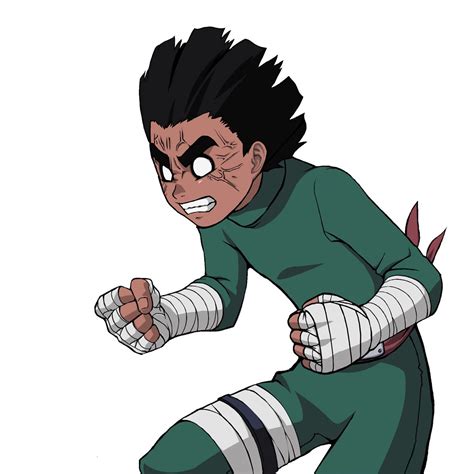 Rock Lee ロック・リー Rokku Rī Is A Major Supporting Character Of The Series He Is A Chūnin Level