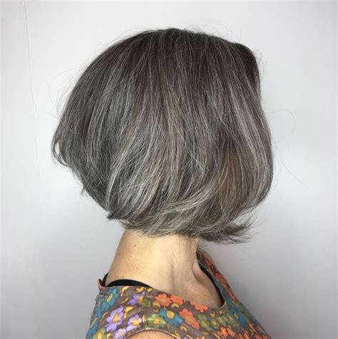 60 Gorgeous Gray Hair Styles Gorgeous Gray Hair Grey Bob Hairstyles