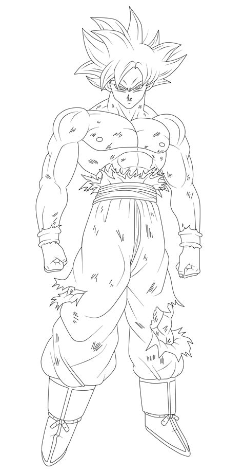36 Best Ideas For Coloring Ultra Instinct Goku Coloring Page