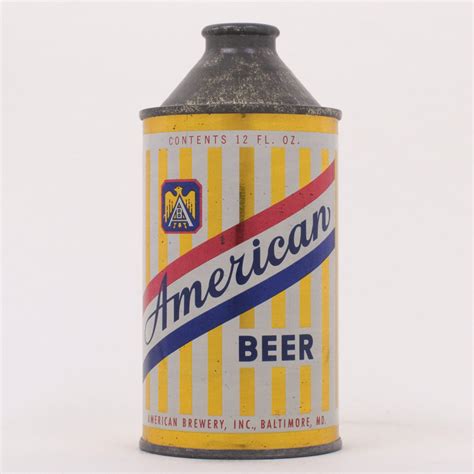 Lot Detail American Beer Cone Top Can 150 17