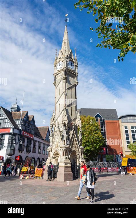 The Clock Tower Gallowtree Gate Town Centre City Of Leicester