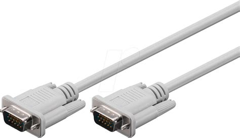Goobay 68310 Vga Monitor Cable 15 Pin Vga Connector 2 M At Reichelt