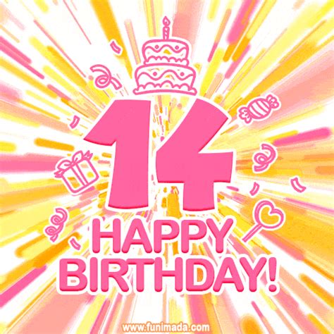 Happy 14th Birthday Animated S