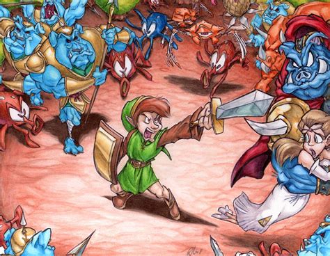 Brendan Corris Ganon Link Moblin Octorok Princess Zelda Nintendo