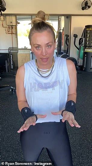 Kaley Cuoco Shows Off Dual Wrist Braces As She Reveals Carpal Tunnel