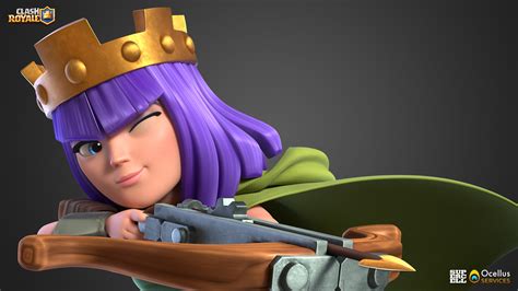 ocellus services clash royale champions archer queen