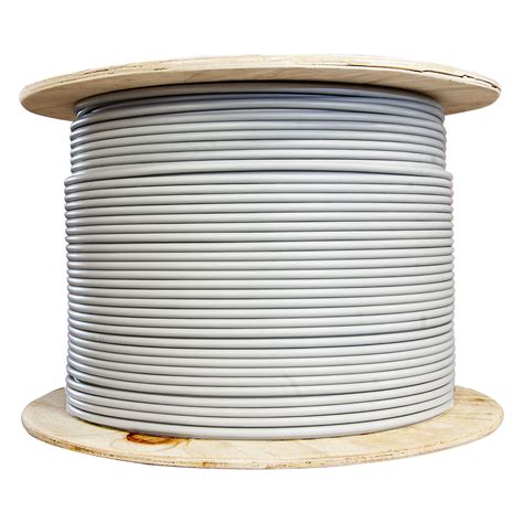 Cat 6a cables are most commonly utilized with unshielded twisted pairs (utp). Cat6a Ethernet Cable, Stranded Copper, Gray, Spool 1000ft