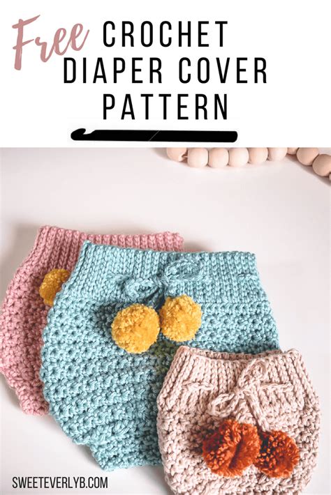 Crochet Baby Diaper Covers Simple Newborn
