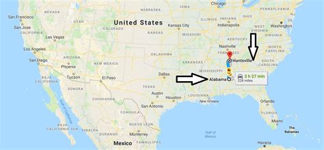 Where Is Huntsville Alabama Al Located Map What County Is Huntsville