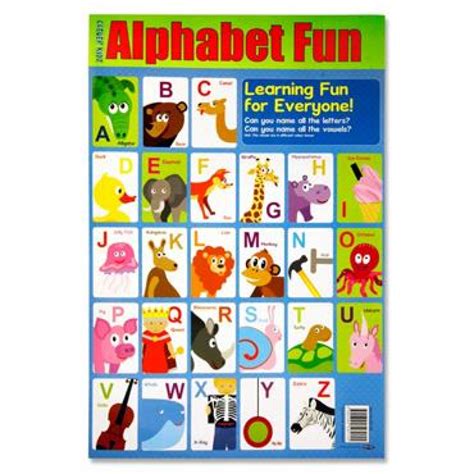 Wall Chart Alphabet Fun