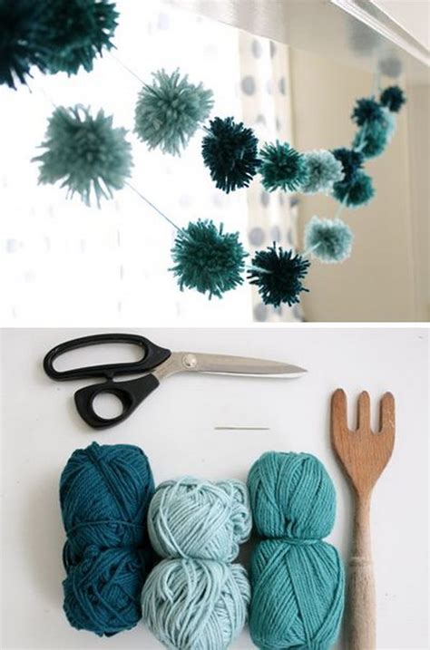 25 Diy Yarn Crafts Tutorials And Ideas For Your Home Decoration 2022
