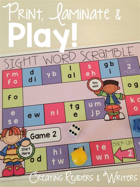 Literacy Game Boards For Primary Reading Skills Literacy Games Kids