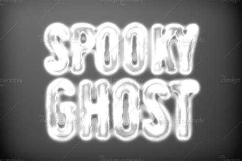 Spooky Ghost Photoshop Style 1 Design Panoply