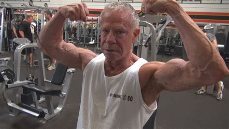 81 year old bodybuilder jim arrington s complete body workout youtube