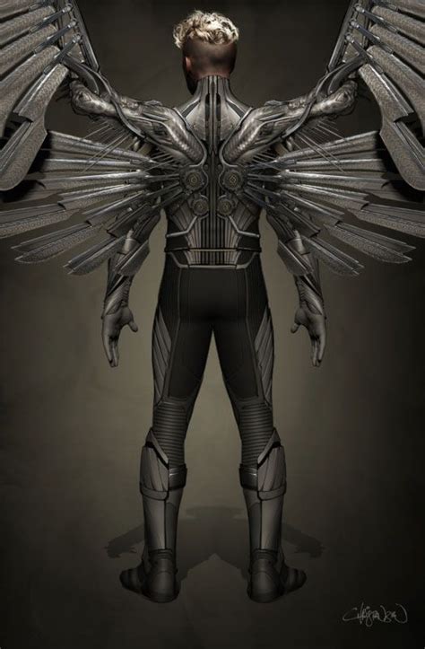 X Men Apocalypse Concept Art Teases Archangel Collider