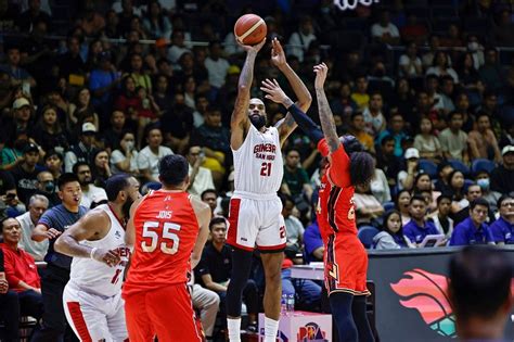 Ginebra Pulls Away From Northport To Stay In Top 4 Hunt Abs Cbn News