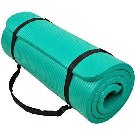 balancefrom gocloud all purpose 1 inch extra thick high density anti tear exercise yoga mat with
