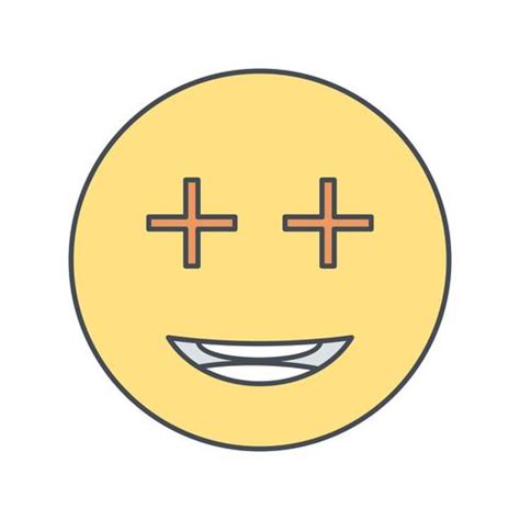 Positive Emoji Vector Icon Vector Art At Vecteezy