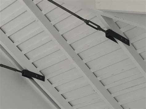 Steel Collar Ties Vaulted Living Rooms Screened Porch Designs Roof